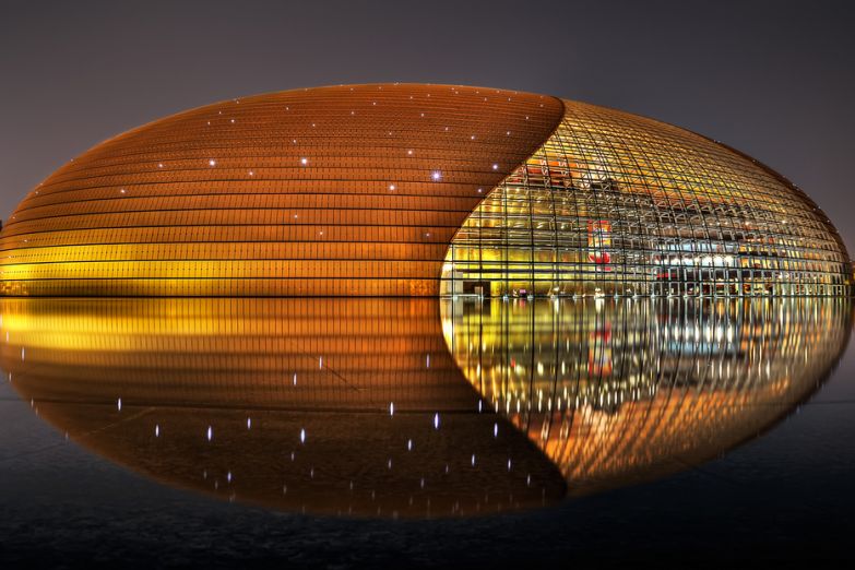 Здание Пекинской оперы